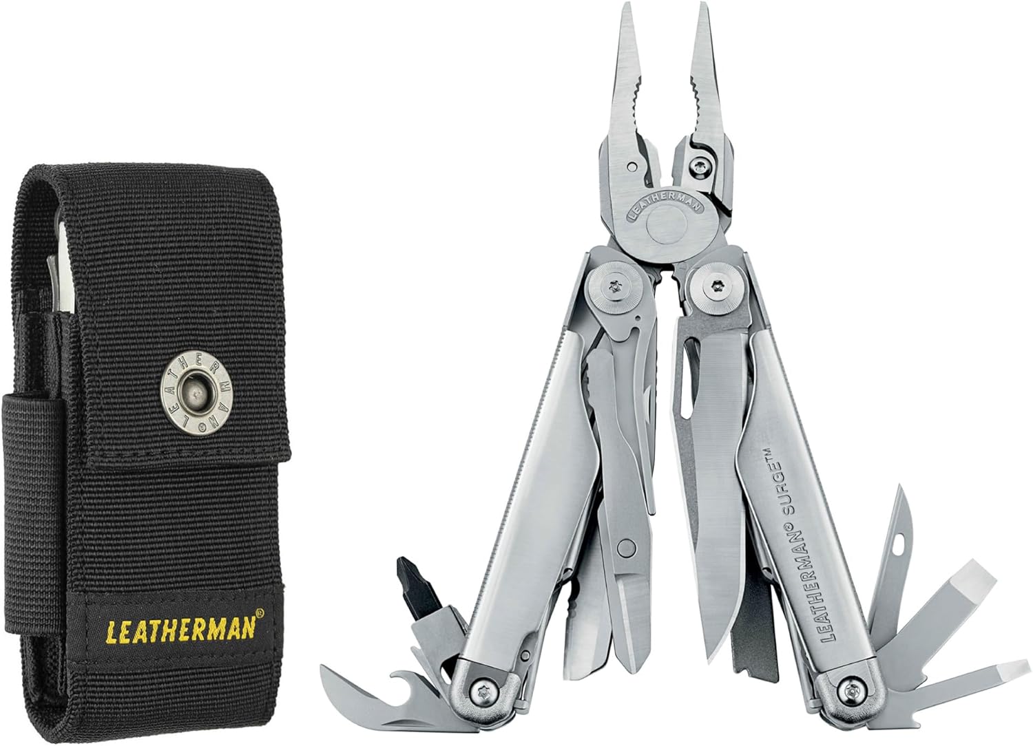 Leatherman Surge HD Multi Tool w Sheath - Boxed - - Mansfield Hunting & Fishing - Products to prepare for Corona Virus