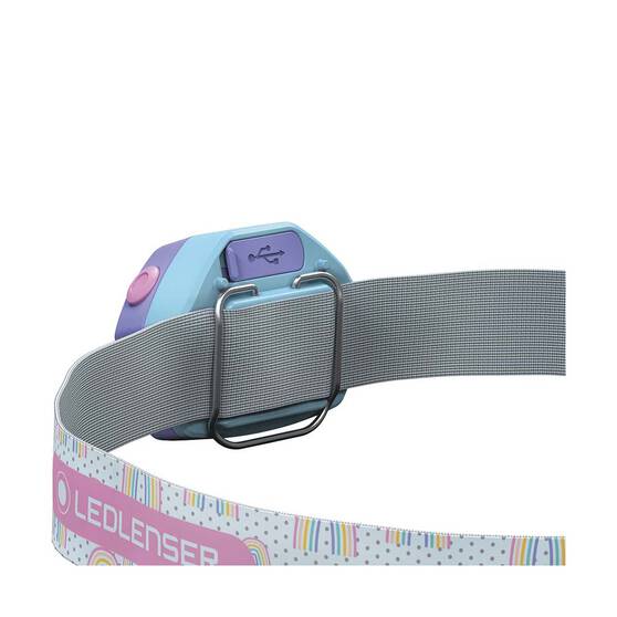 Led Lenser Kids Multi Color Headlamp - 40lm Rechargeable - Purple - - Mansfield Hunting & Fishing - Products to prepare for Corona Virus