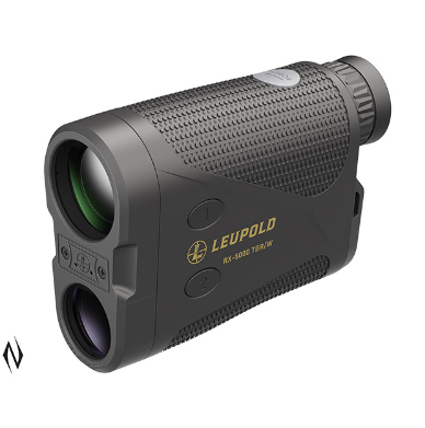 Leupold RX-5000 TBR/W Rangefinder + DNA Black Red Bluetooth - - Mansfield Hunting & Fishing - Products to prepare for Corona Virus