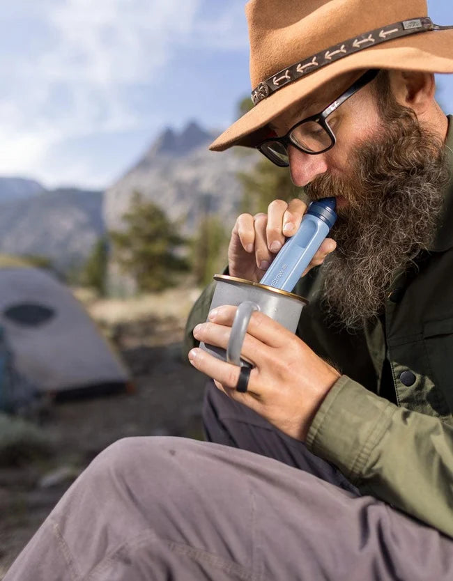 LifeStraw Peak Personal Water Filter Straw - Cased