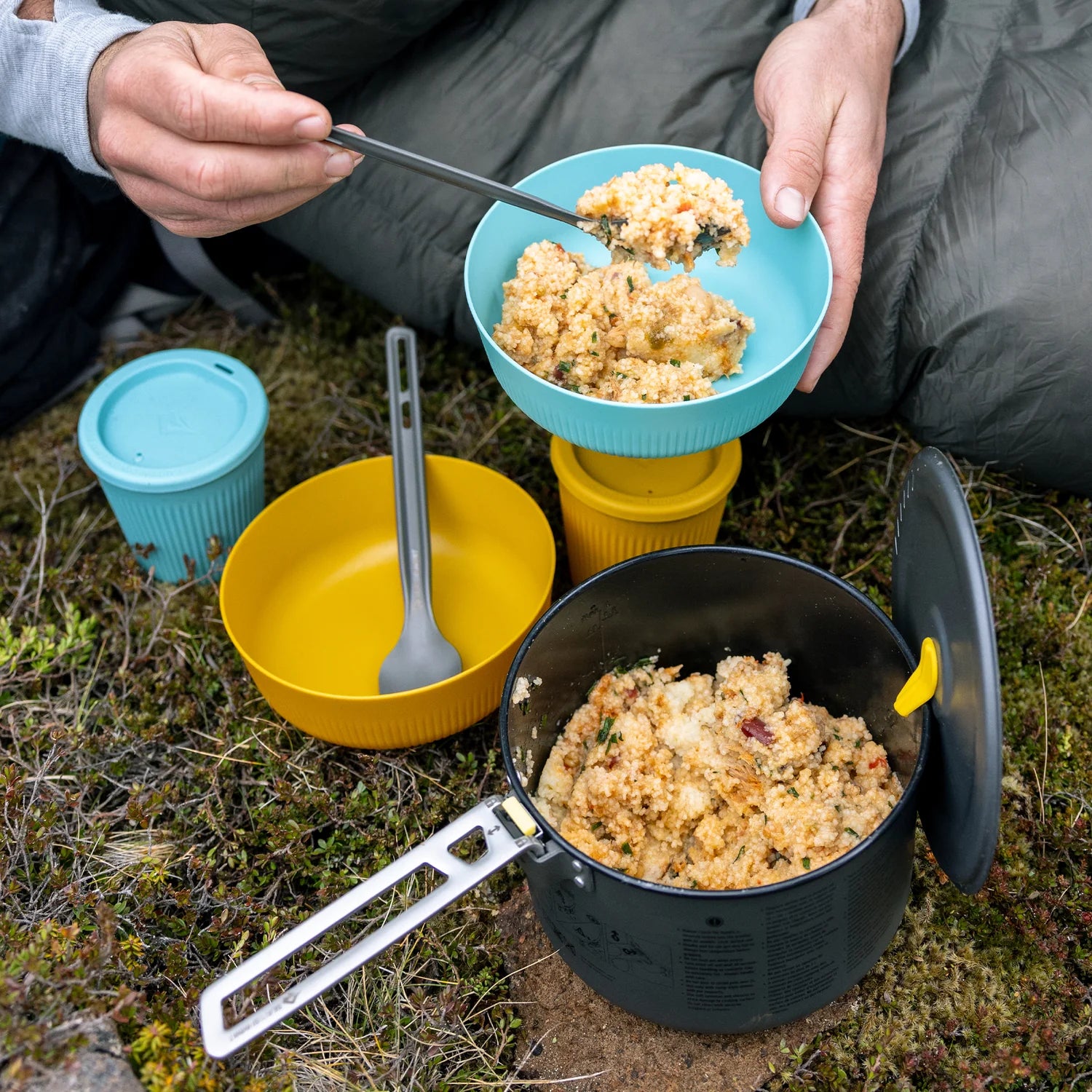 Sea to Summit Frontier UL Cutlery - 2 Piece Long Handle Spoon and Spork -  - Mansfield Hunting & Fishing - Products to prepare for Corona Virus