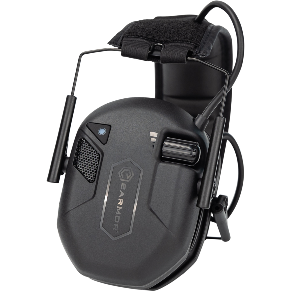 Earmor M300T Electronic Bluetooth Earmuffs - Tactical Black - - Mansfield Hunting & Fishing - Products to prepare for Corona Virus