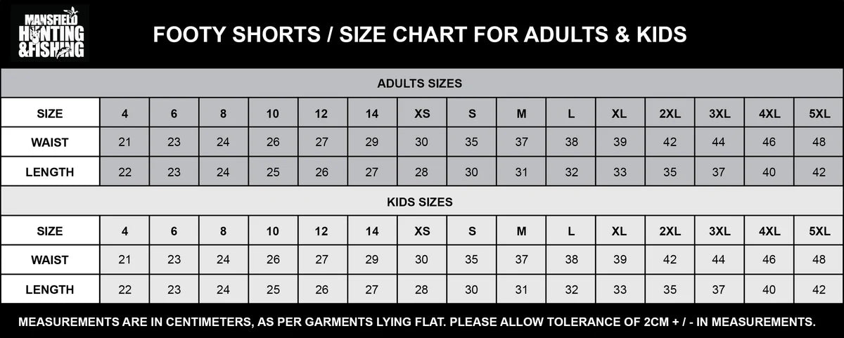 MHF Yeehaw Footy Shorts - Side Zip Pockets