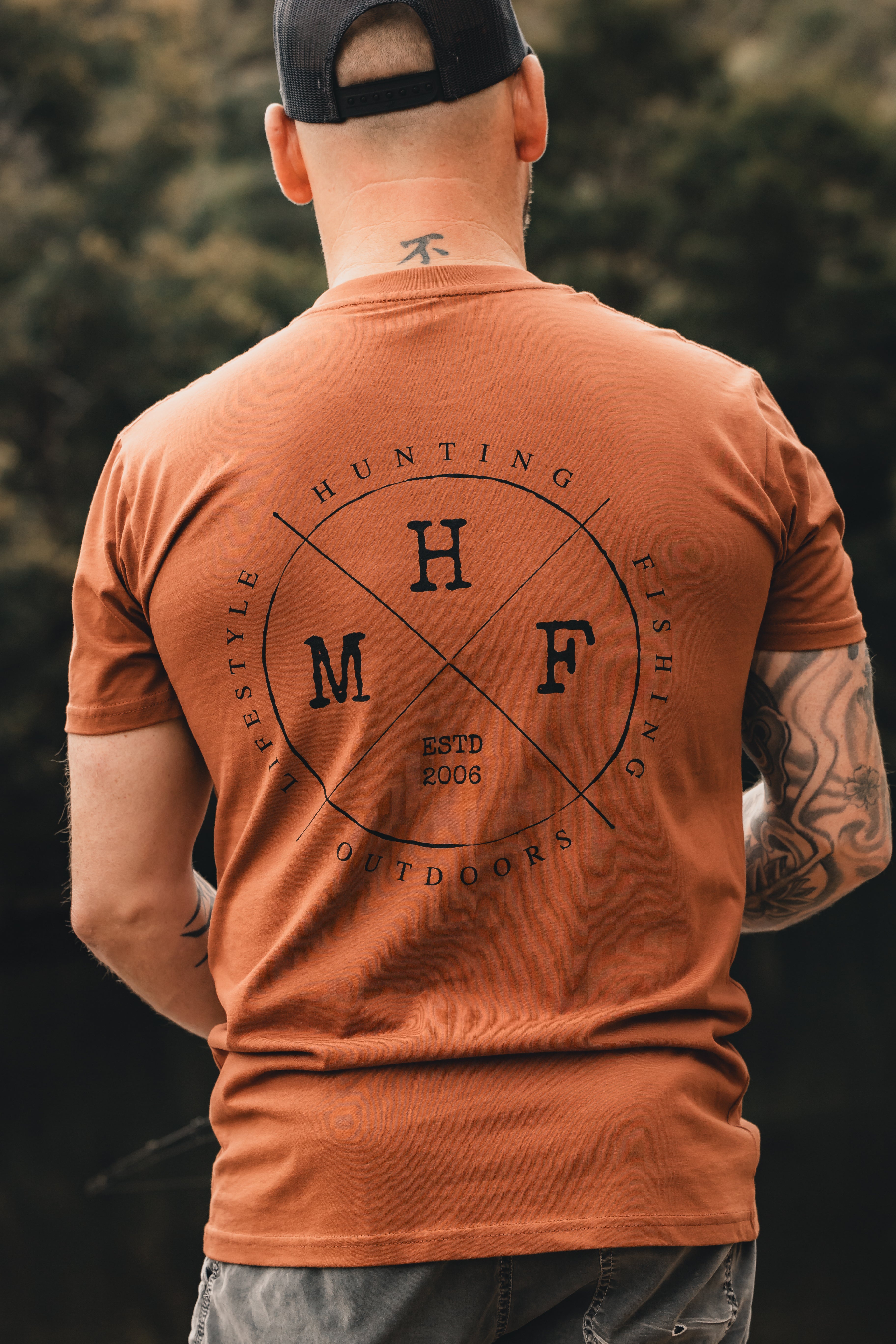 MHF Lifestyle Tee - Clay -  - Mansfield Hunting & Fishing - Products to prepare for Corona Virus