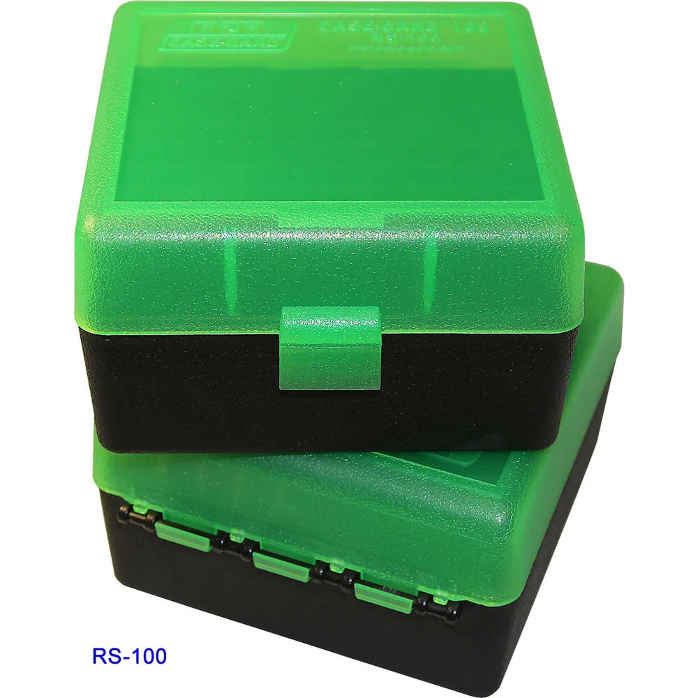 MTM 100rd Medium 243/308 Green/Black - - Mansfield Hunting & Fishing - Products to prepare for Corona Virus