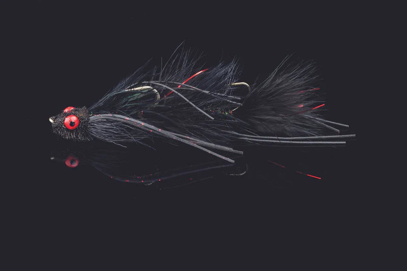 Manic Flies - Galloups Micro Dungeon - Black #10 - Single -  - Mansfield Hunting & Fishing - Products to prepare for Corona Virus