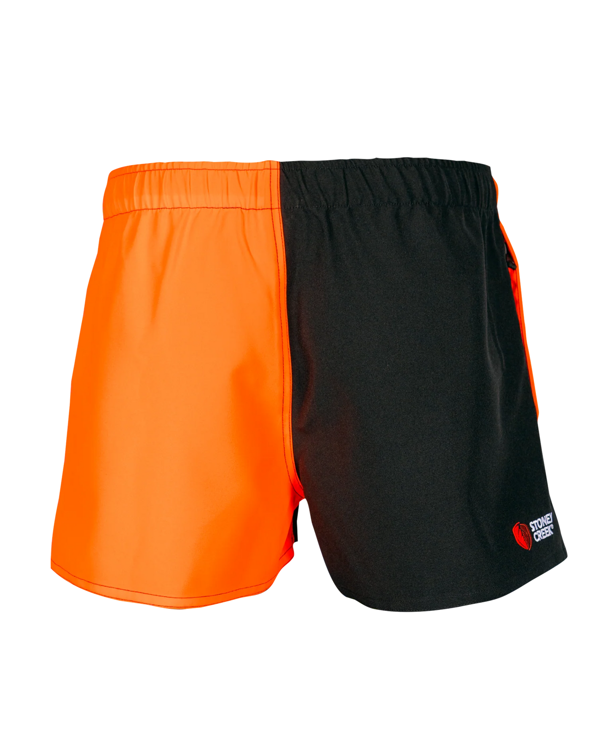 Stoney Creek Mens Jester Pro Shorts - Orange/Black - - Mansfield Hunting & Fishing - Products to prepare for Corona Virus