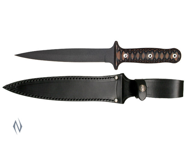 Nieto Pig Sticker Black Blade Katex Handle 20cm - - Mansfield Hunting & Fishing - Products to prepare for Corona Virus
