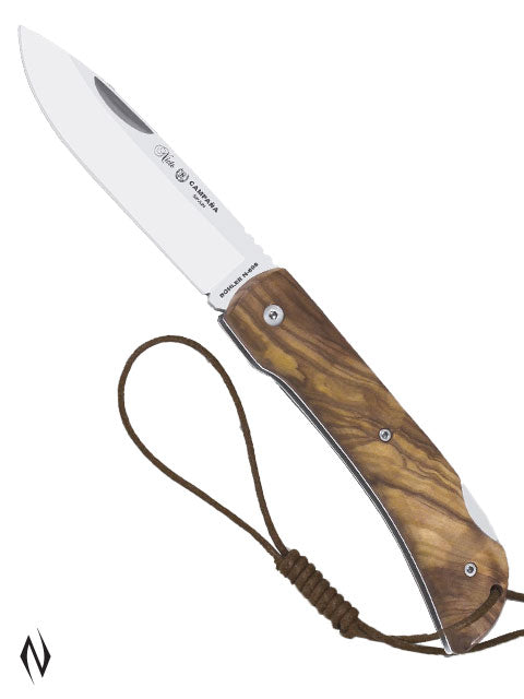 Nieto Campana Bloqueo 9cm Olive Folding Knife - - Mansfield Hunting & Fishing - Products to prepare for Corona Virus