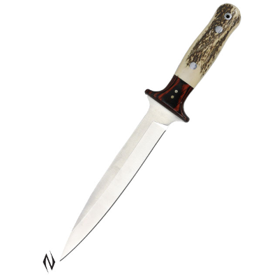 Nieto Pig Sticker Stag Horn Knife - 20cm -  - Mansfield Hunting & Fishing - Products to prepare for Corona Virus