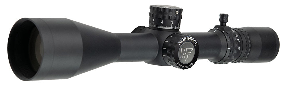 Nightforce NX8 4-32x50 F2 ZS .250MOA CW Dig MOAR Scope -  - Mansfield Hunting & Fishing - Products to prepare for Corona Virus