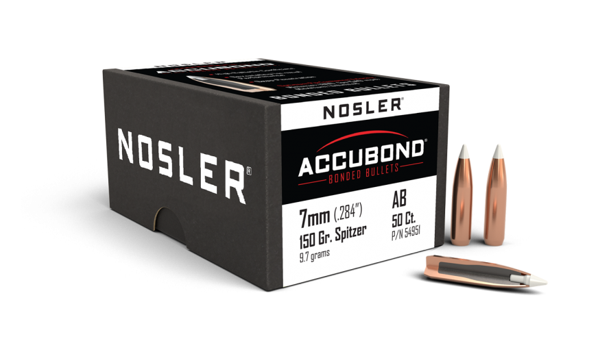 Nosler Accubond 7mm 150gr Projectiles - 50pk -  - Mansfield Hunting & Fishing - Products to prepare for Corona Virus