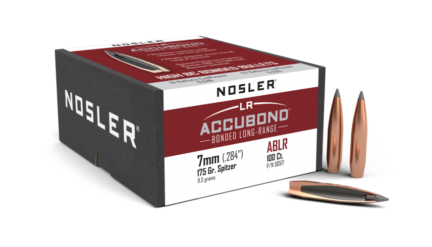 Nosler Accubond 7mm 175gr SP Long Range Projectiles - 100pk -  - Mansfield Hunting & Fishing - Products to prepare for Corona Virus