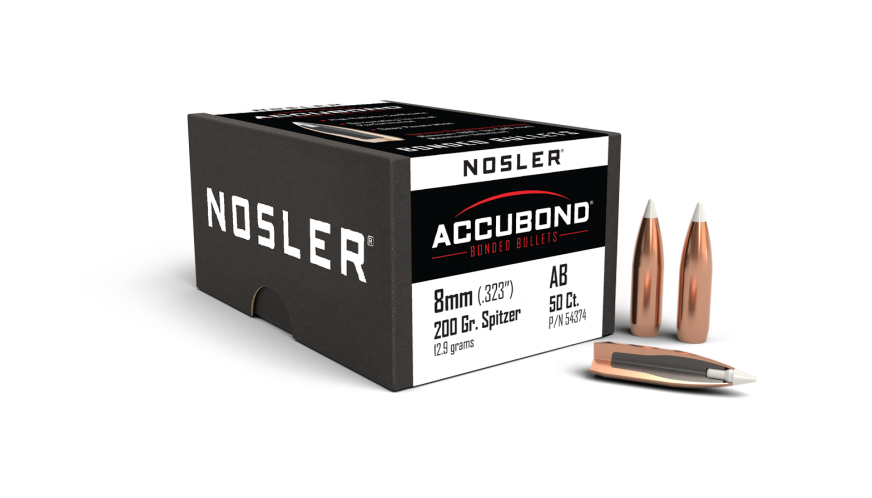 Nosler Accubond 8mm 200gr Projectiles - 50pk -  - Mansfield Hunting & Fishing - Products to prepare for Corona Virus
