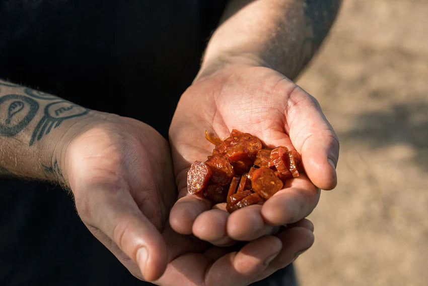 Offgrid Wood Smoked Firestick Salami Bites Chilli Blend - - Mansfield Hunting & Fishing - Products to prepare for Corona Virus