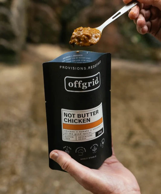 Offgrid Provisions Not Butter Chicken 250g - - Mansfield Hunting & Fishing - Products to prepare for Corona Virus
