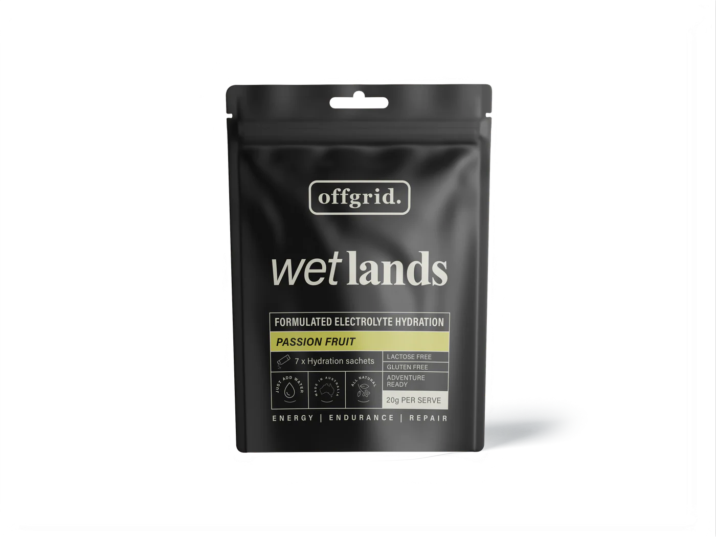 Offgrid Provisions Wetlands Passionfruit - - Mansfield Hunting & Fishing - Products to prepare for Corona Virus