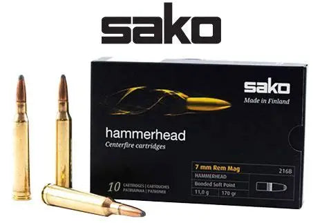 Sako 7mm 170gr Hammerhead Projectiles - 50pk - - Mansfield Hunting & Fishing - Products to prepare for Corona Virus