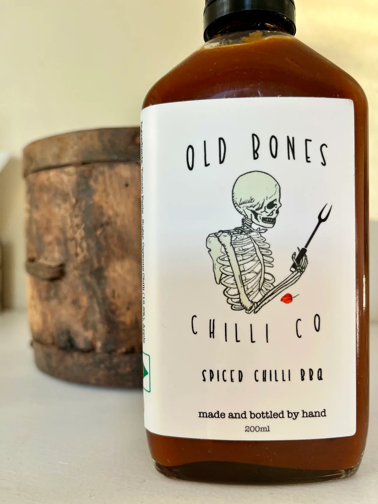 Old Bones Spiced Chilli BBQ Sauce - 200ml - - Mansfield Hunting & Fishing - Products to prepare for Corona Virus