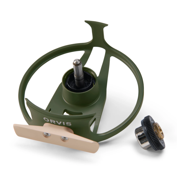 Orvis Clearwater Cast Reel II - Dark Pine 3/5wt - - Mansfield Hunting & Fishing - Products to prepare for Corona Virus