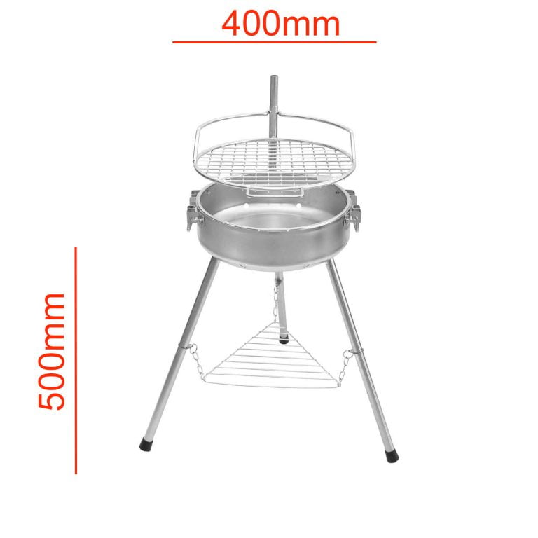 Oz Braai - Compact Mini Braai Portable Fire Pit - - Mansfield Hunting & Fishing - Products to prepare for Corona Virus