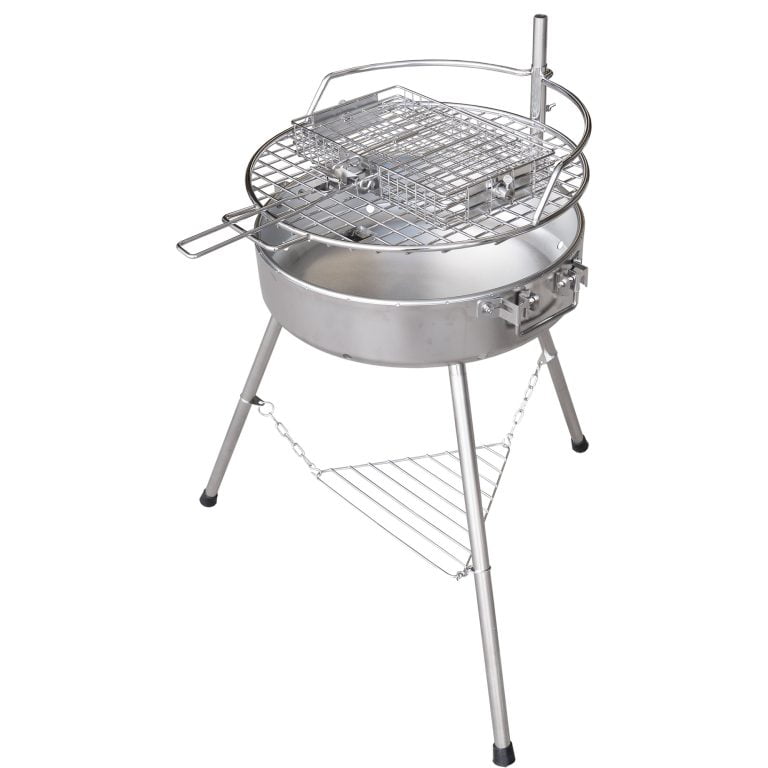 Oz Braai - Spin Basket - - Mansfield Hunting & Fishing - Products to prepare for Corona Virus