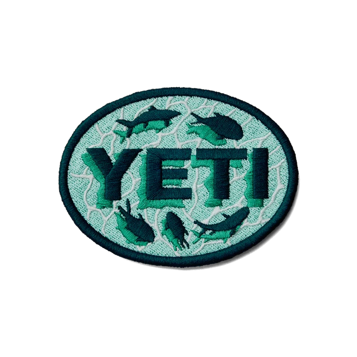 Yeti Ripples Patch - Blue