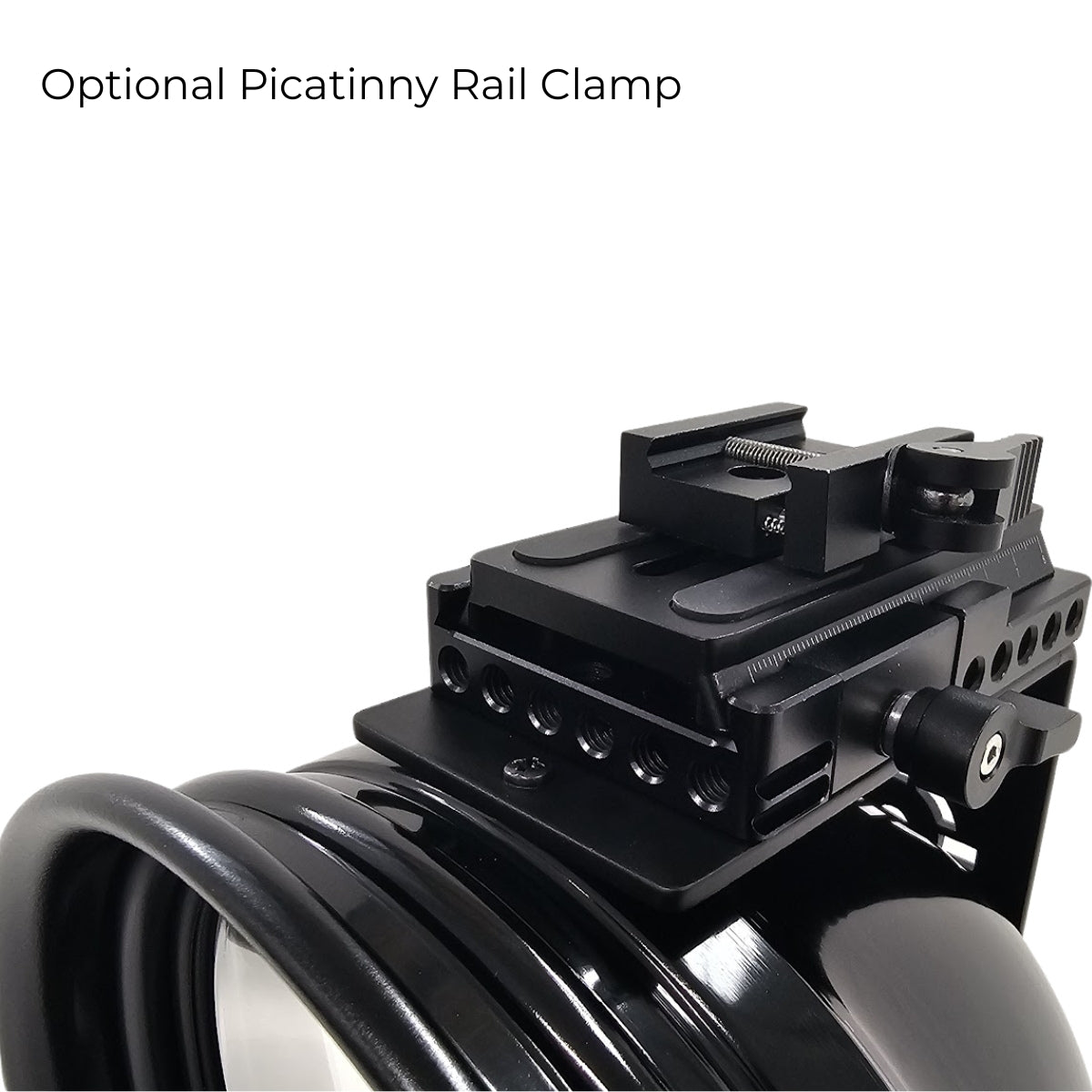 Powa Beam Thermal Mount Pro 245mm 9inch QH 12V 100W With Bracket - - Mansfield Hunting & Fishing - Products to prepare for Corona Virus