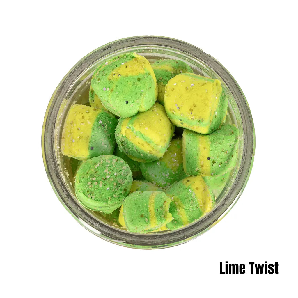 Berkley Powerbait Lime Twist Trout Nuggets - - Mansfield Hunting & Fishing - Products to prepare for Corona Virus