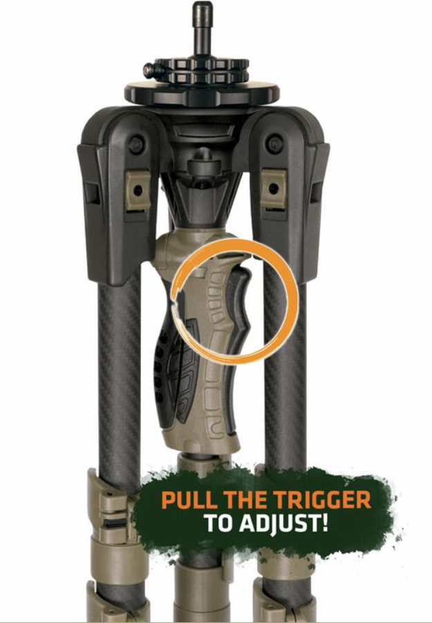 Primos Trigger Stick APEX Tripod Carbon Fibre 32" - 62" -  - Mansfield Hunting & Fishing - Products to prepare for Corona Virus