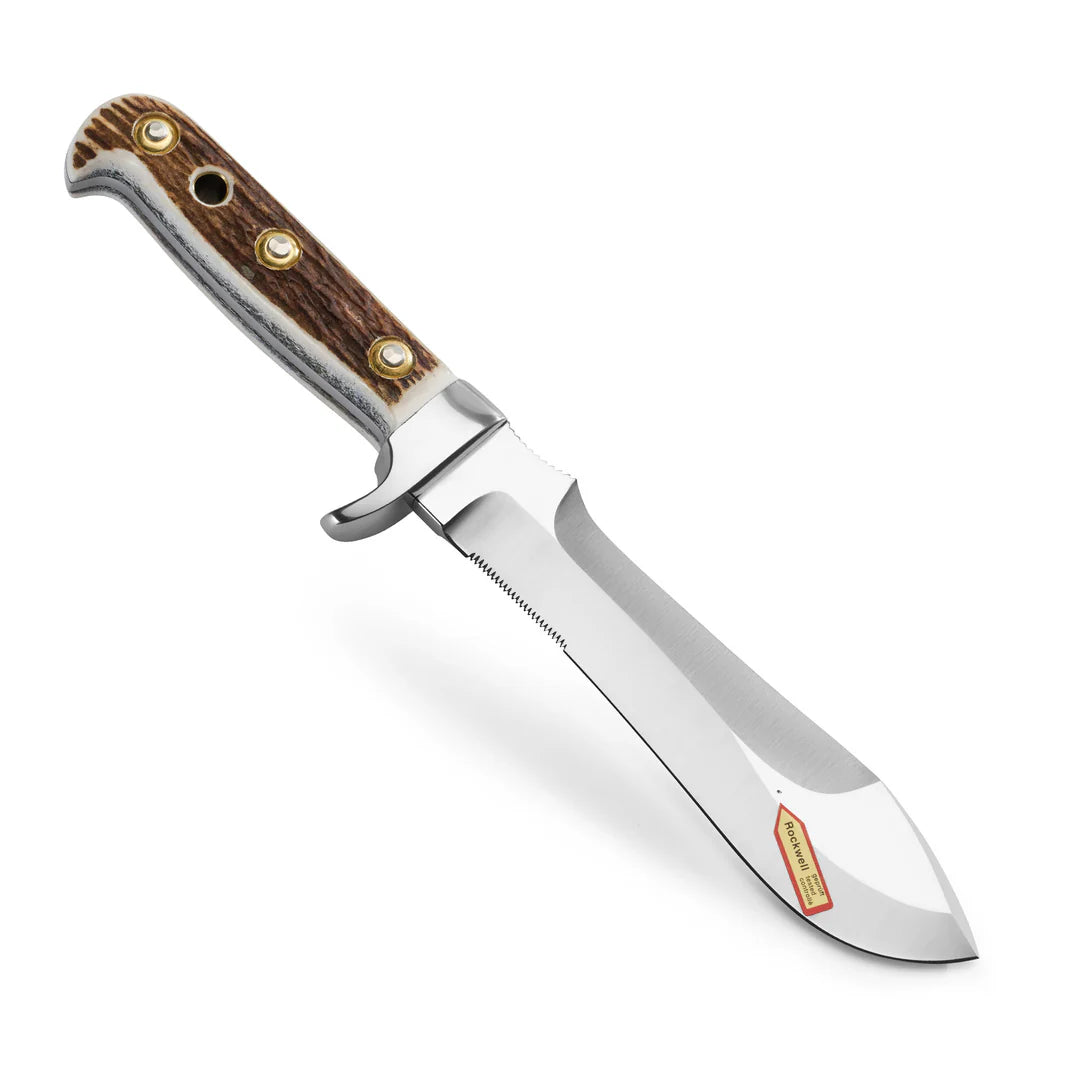 Puma White Hunter Hirschhorn Knife - - Mansfield Hunting & Fishing - Products to prepare for Corona Virus