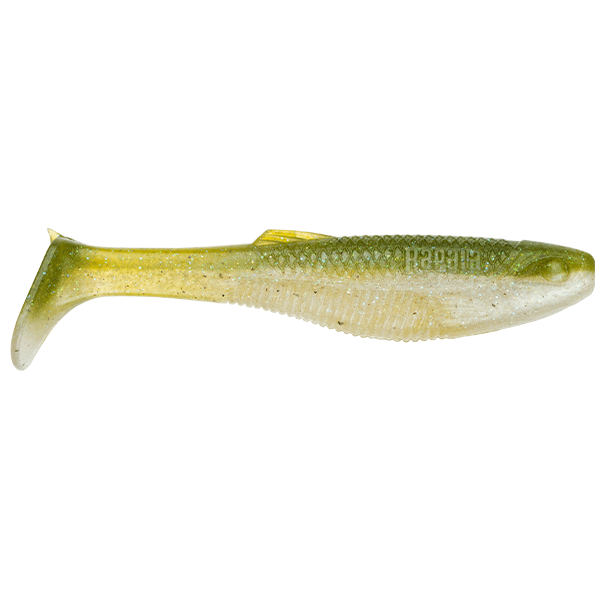 Rapala Crush City Customs Heavy Hitter Soft Plastics - 7.6CM / PEARL WATERMELON - Mansfield Hunting & Fishing - Products to prepare for Corona Virus