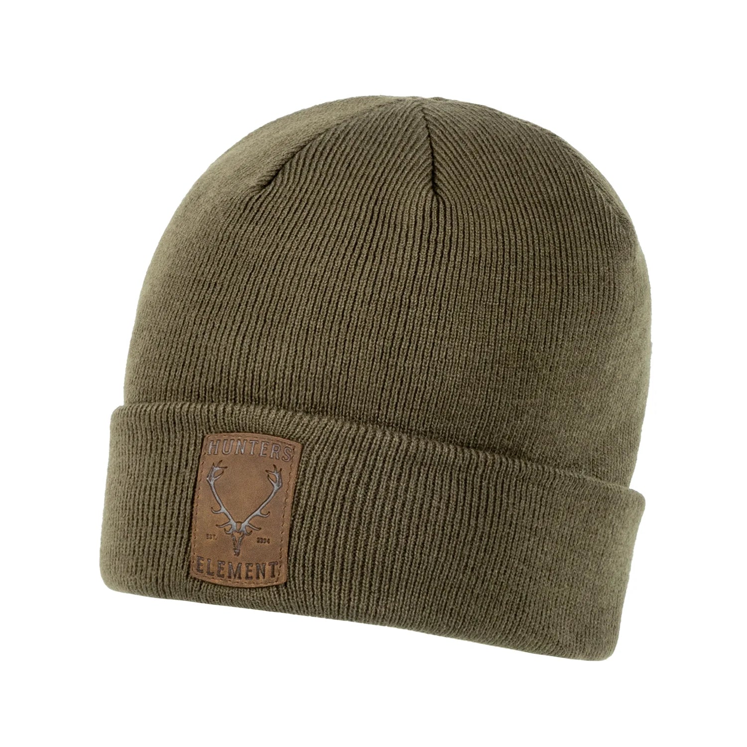 Hunters Element Red Stag Beanie - Khaki - KHAKI - Mansfield Hunting & Fishing - Products to prepare for Corona Virus