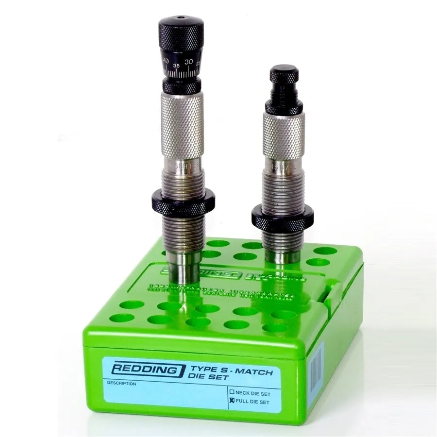 Redding Type S Match Full Length Die Set - 6mm Creedmoor
