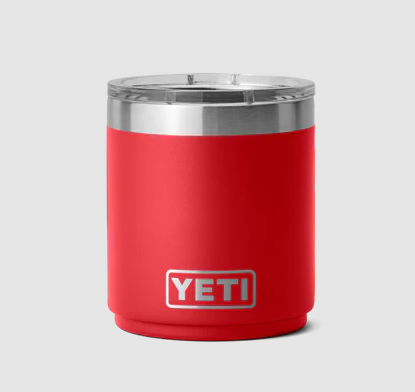 Yeti 10oz Stackable Lowball 2.0 (296ml) - RED - Mansfield Hunting & Fishing - Products to prepare for Corona Virus