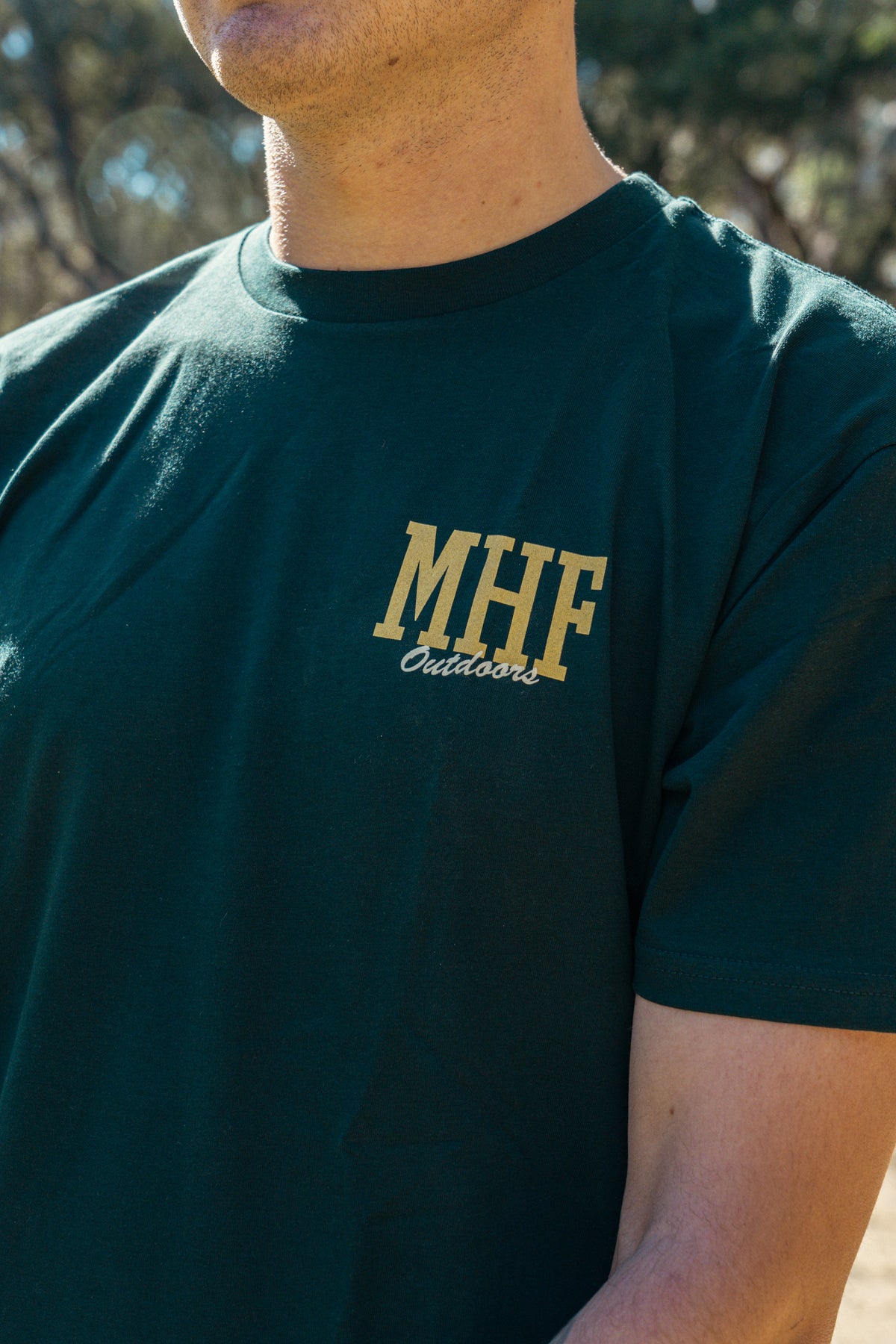 MHF Mens Nature Always Tee - Pine Green