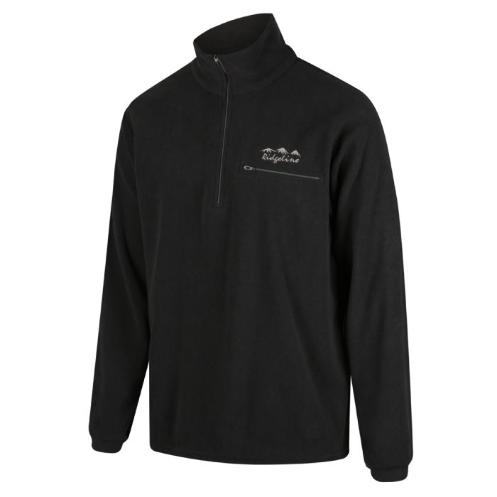 Ridgeline Micro Fleece Long Sleeve Shirt - Black - S / BLACK - Mansfield Hunting & Fishing - Products to prepare for Corona Virus