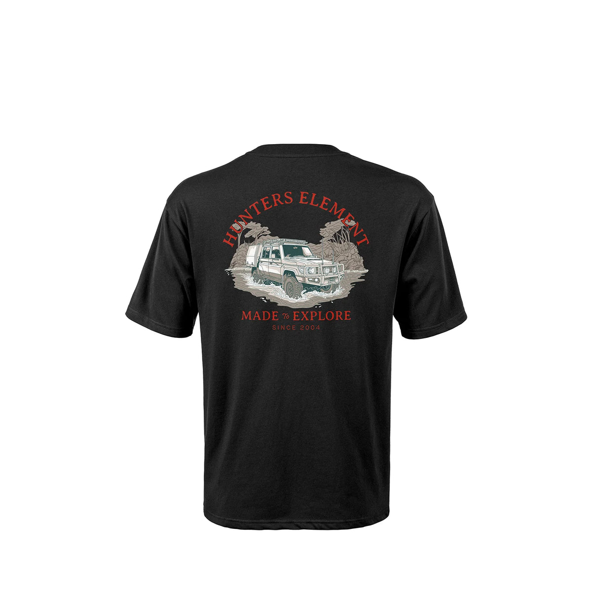 Hunters Element River Cruiser Tee - Black