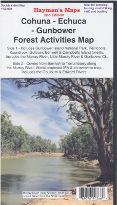 Rooftops - Cohuna-Echuca-Gunbower Forest Activities Map -  - Mansfield Hunting & Fishing - Products to prepare for Corona Virus