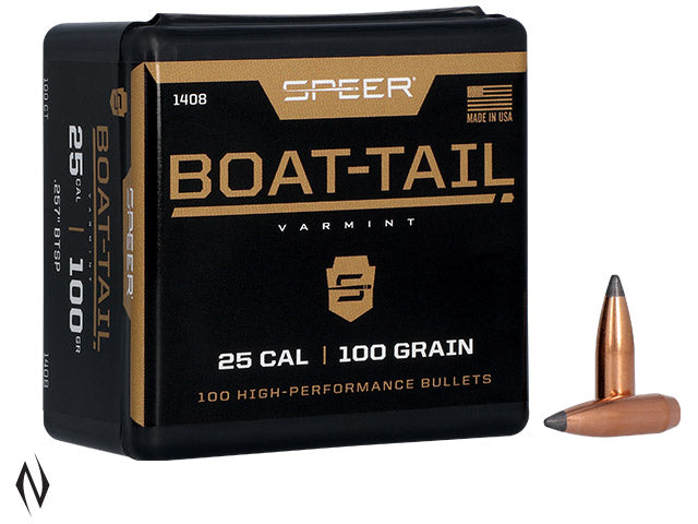 Speer 257 100gr SPBT 100pk Projectiles -  - Mansfield Hunting & Fishing - Products to prepare for Corona Virus
