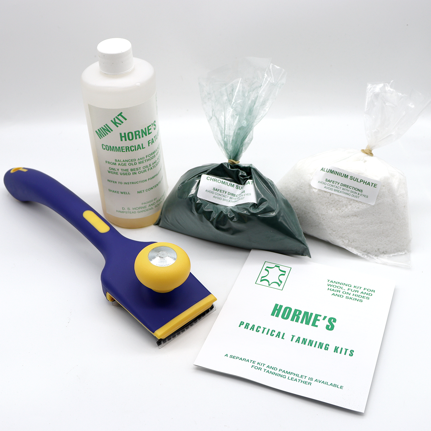 D.S. Horne Mini Tanning Kit - - Mansfield Hunting & Fishing - Products to prepare for Corona Virus