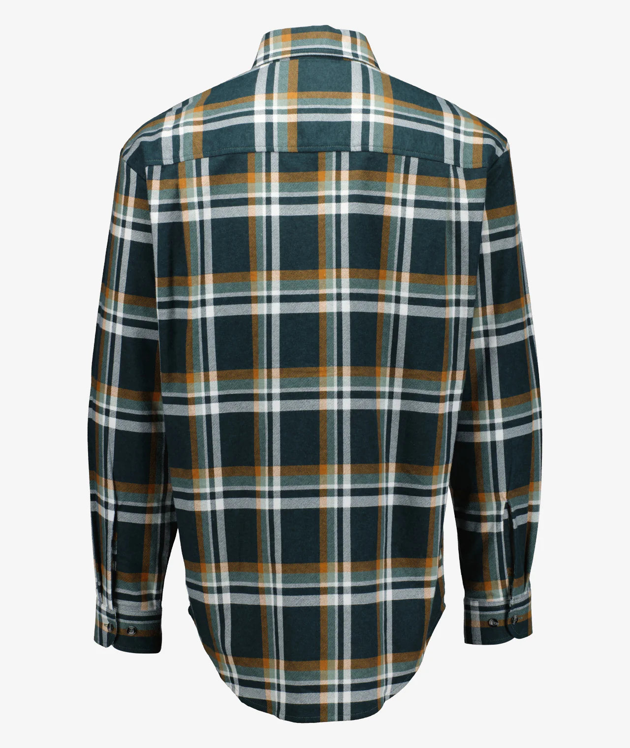 Swanndri Egmont Full Button Flannelette Shirt - Twin Pack - Deep Green/Mid Blue - - Mansfield Hunting & Fishing - Products to prepare for Corona Virus