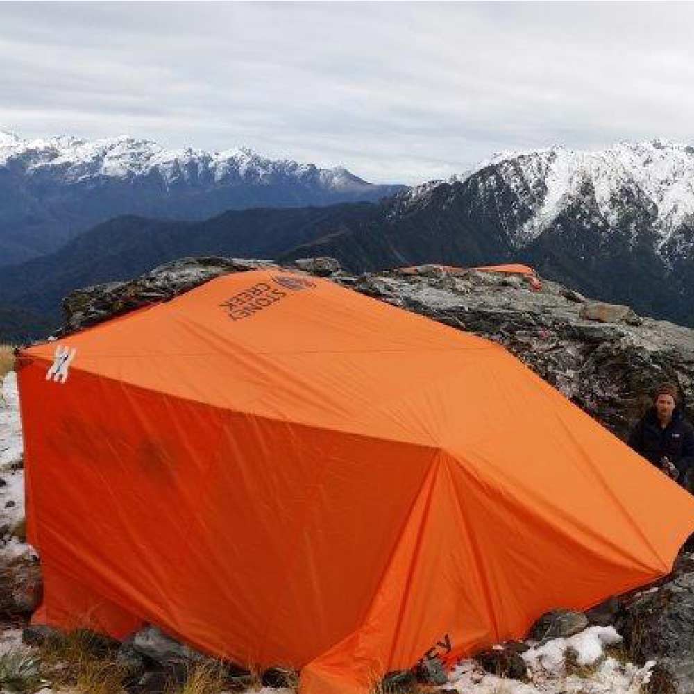 Stoney Creek Bomber Tarp - Orange - - Mansfield Hunting & Fishing - Products to prepare for Corona Virus