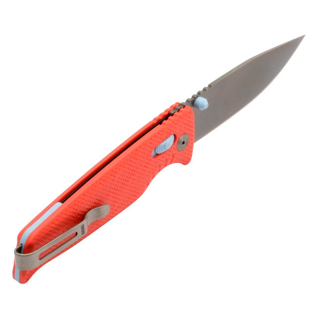 SOG Altair XR Folding Knife - CANYON RED/STONE BLUE - Mansfield Hunting & Fishing - Products to prepare for Corona Virus