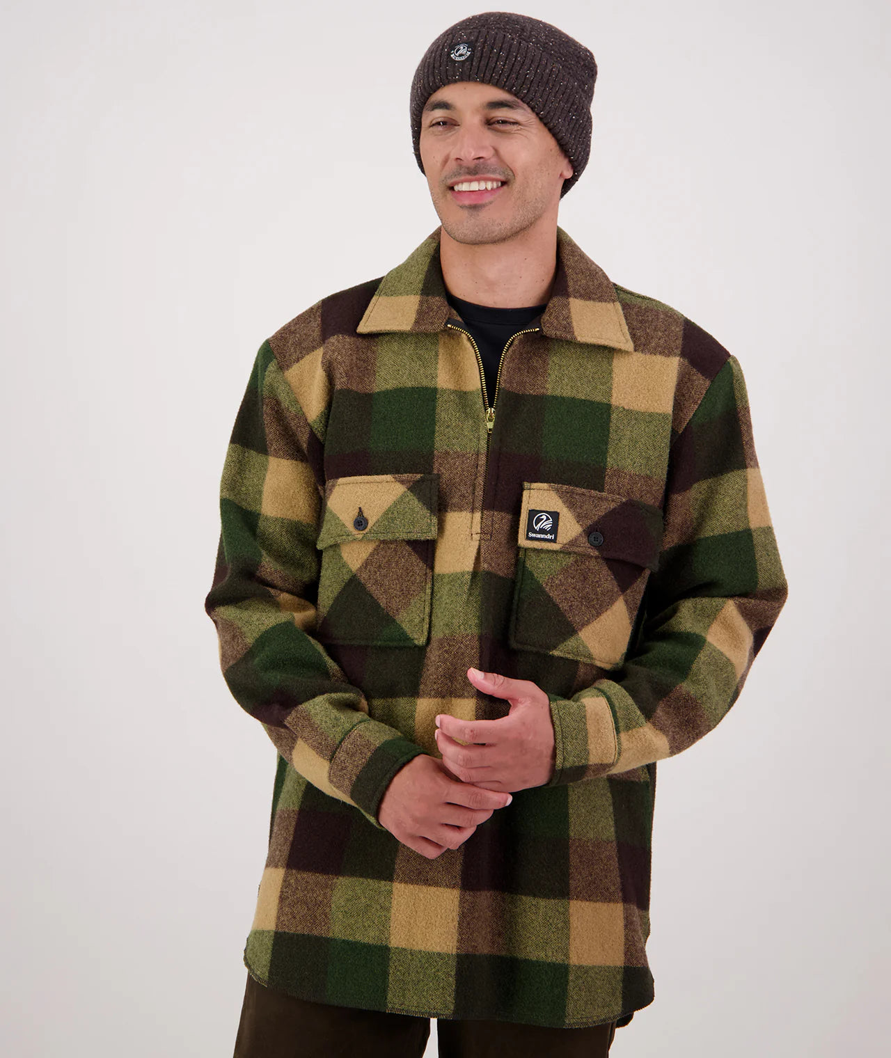 Swanndri Ranger Bush Shirt - Checkamo - MEDIUM / CHECKAMO - Mansfield Hunting & Fishing - Products to prepare for Corona Virus