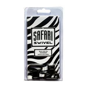 Bonnie Packer Blued Safari Swivels - 2pk - - Mansfield Hunting & Fishing - Products to prepare for Corona Virus