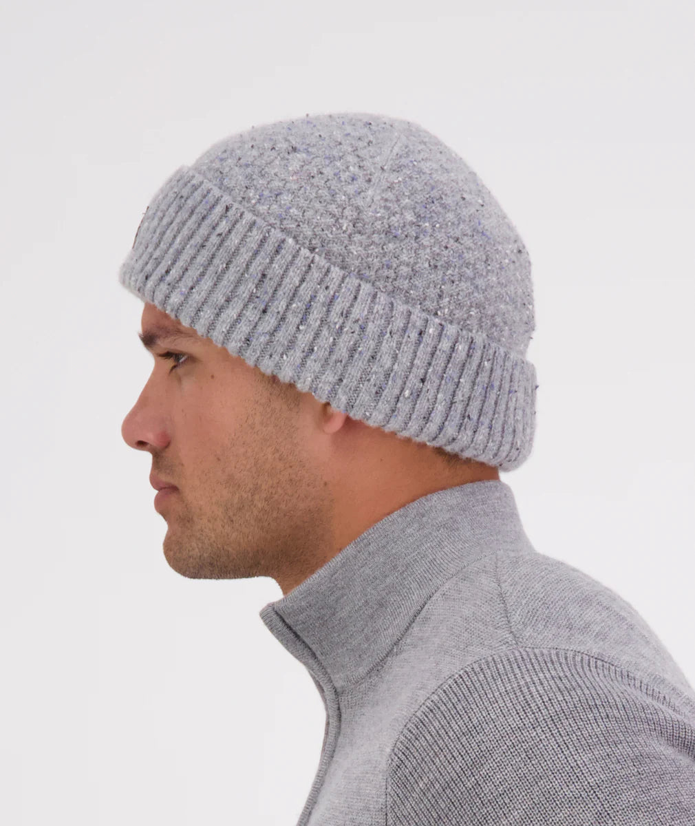 Swanndri South Rd Waffle Beanie - Grey Marle - - Mansfield Hunting & Fishing - Products to prepare for Corona Virus