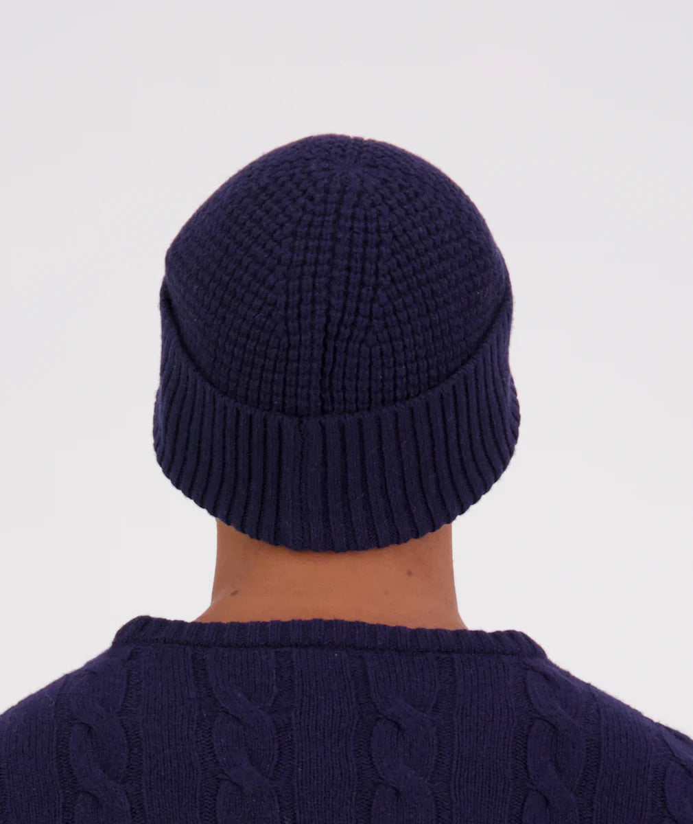 Swanndri Newton Wool Beanie - Navy - - Mansfield Hunting & Fishing - Products to prepare for Corona Virus