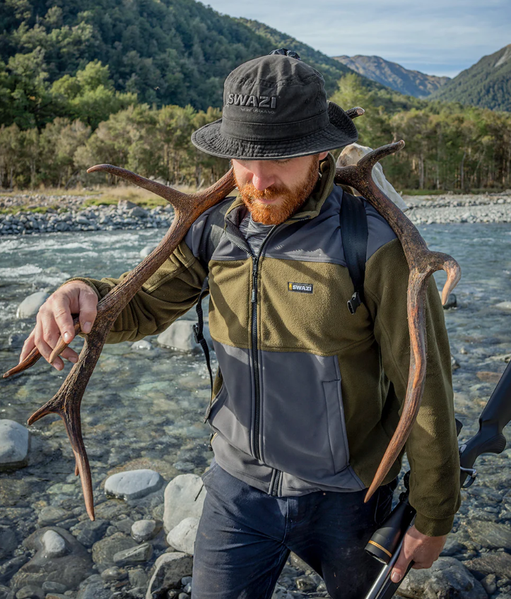 Swazi Bucket Hat Black -  - Mansfield Hunting & Fishing - Products to prepare for Corona Virus