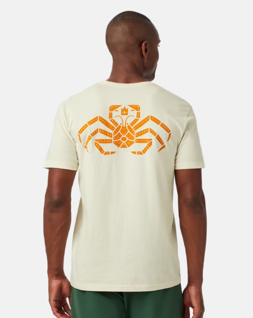 Yeti King Crab SST Natural T-Shirt - S - Mansfield Hunting & Fishing - Products to prepare for Corona Virus